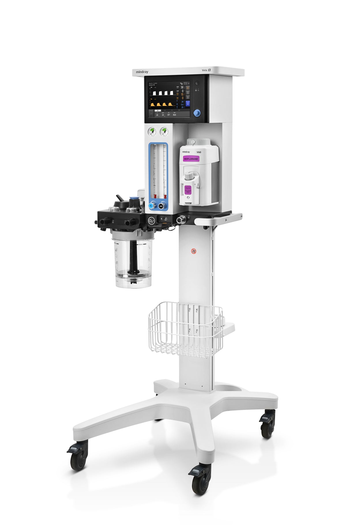 Mindray Animal Veta 5 Plus Basic Key Fill Anaesthesia Machine