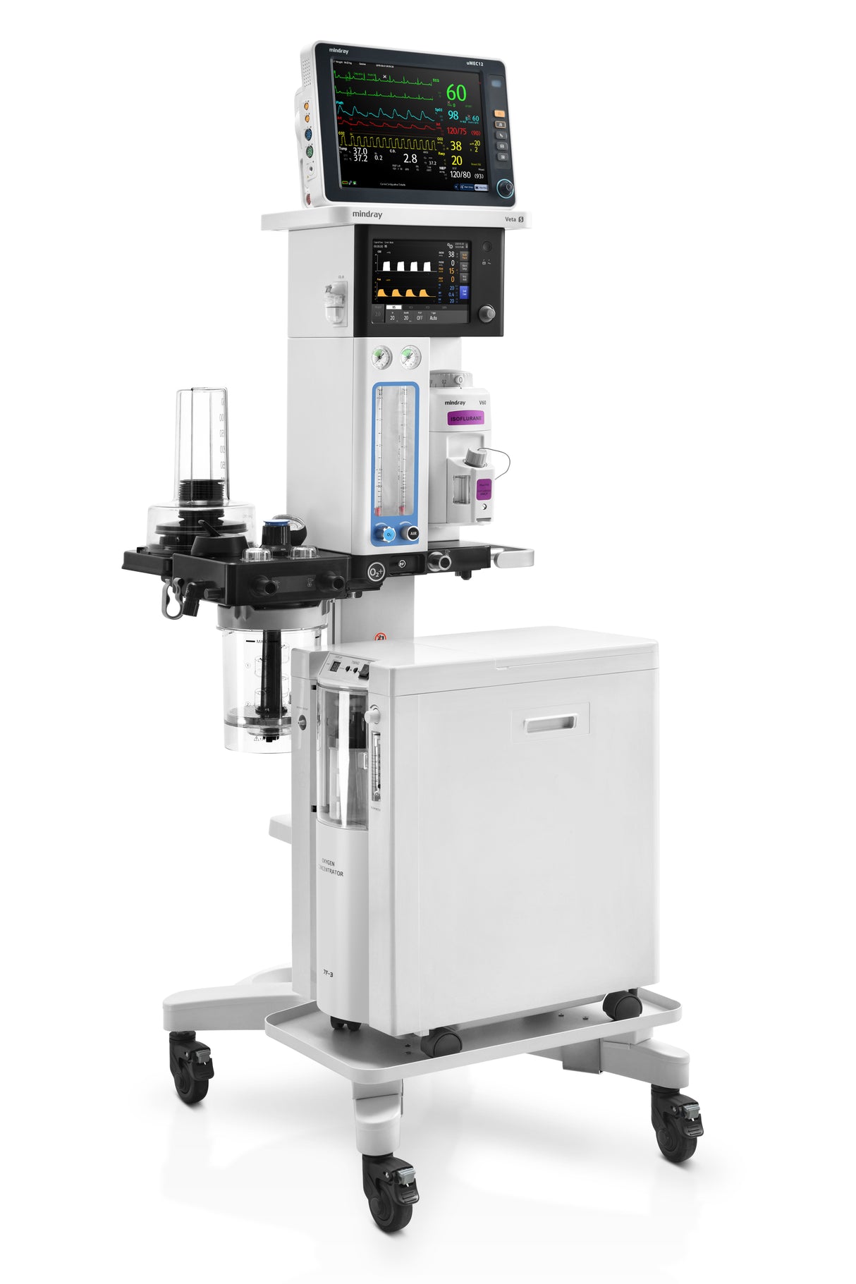 Mindray Animal Veta 5 Basic Key Fill Anaesthesia Machine