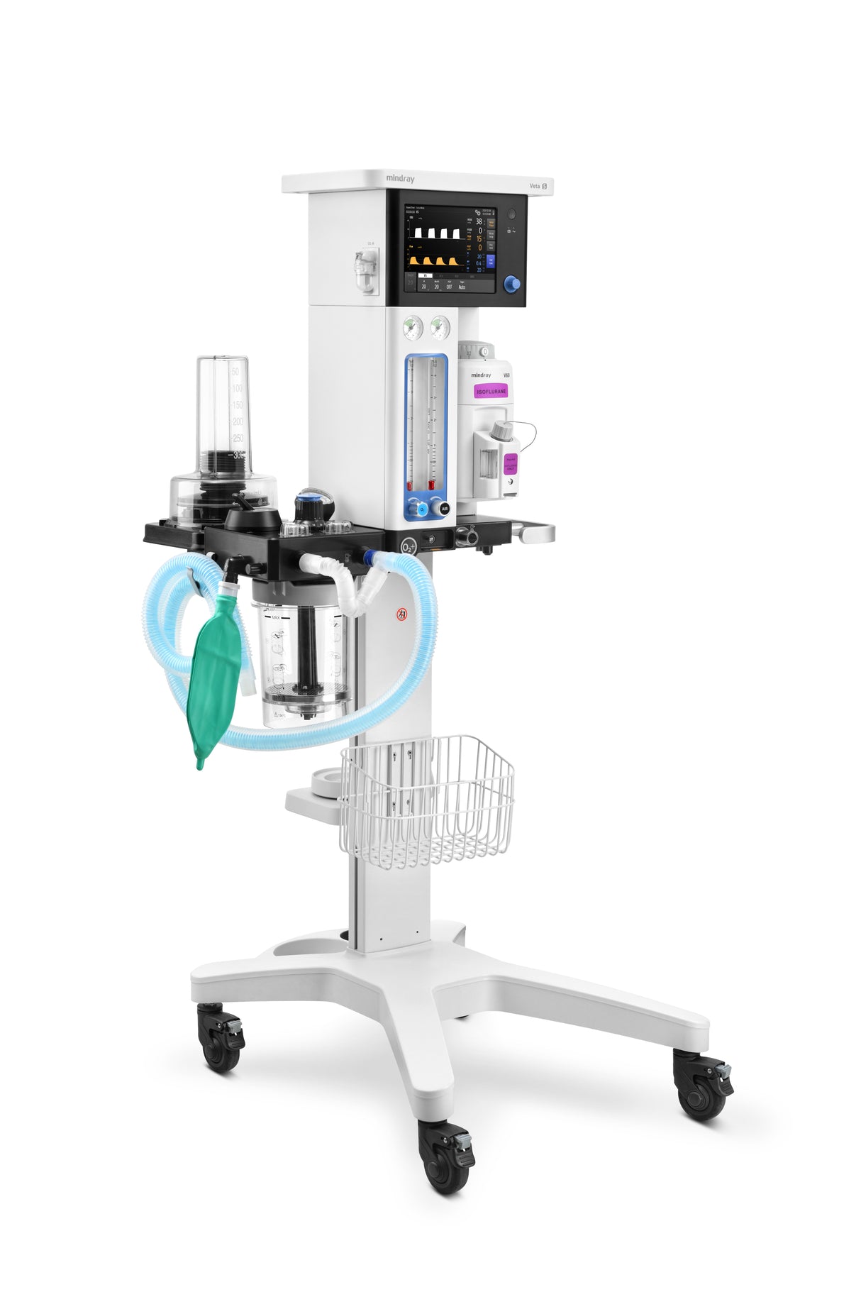 Mindray Animal Veta 5 Plus Basic Key Fill Anaesthesia Machine