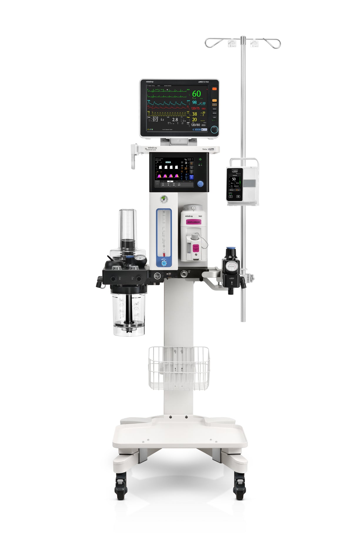 Mindray Animal Veta 5 Plus Key Fill Anaesthesia Machine & Configuration Options