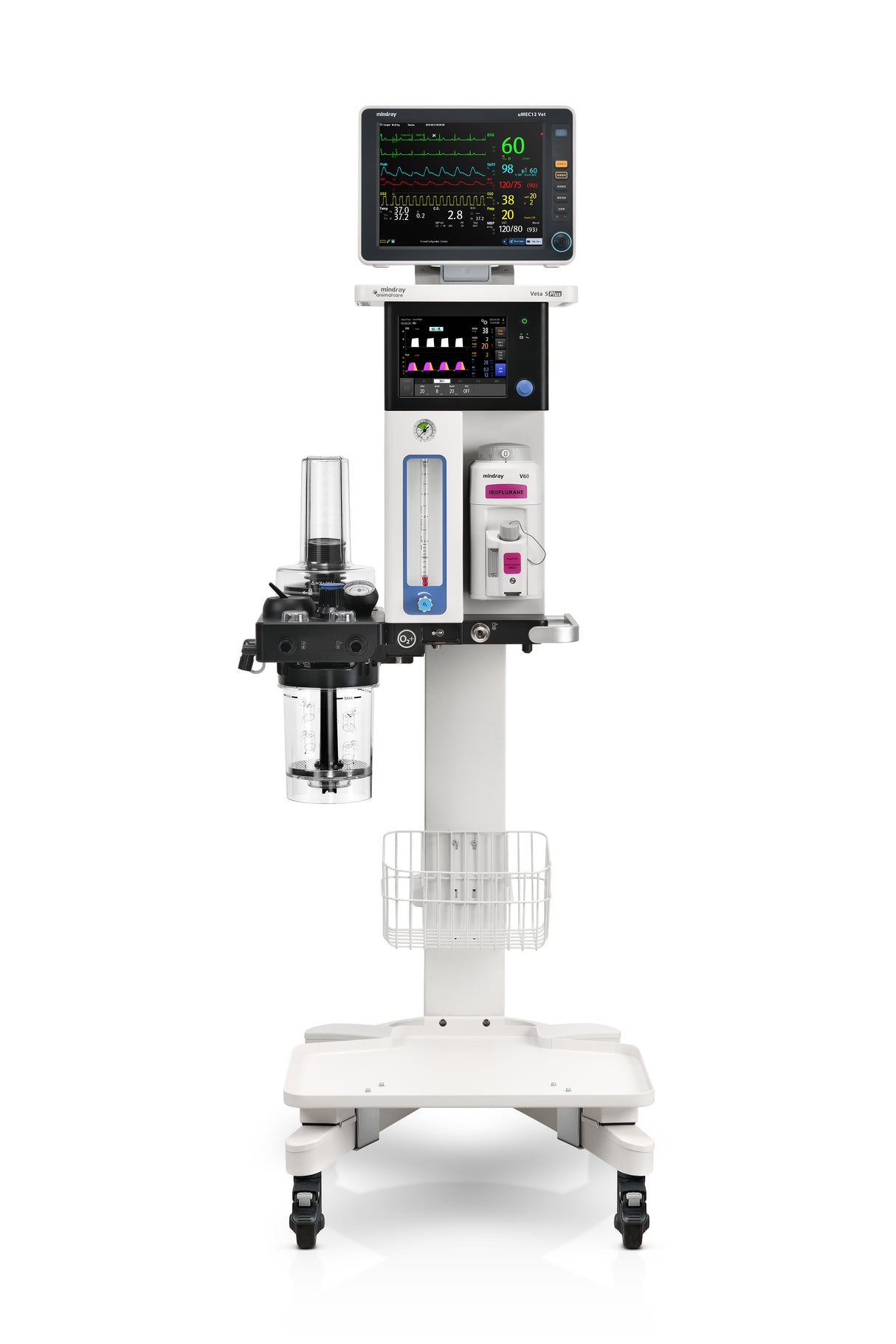 Mindray Animal Veta 5 Plus Professional Key Fill Anaesthesia Machine