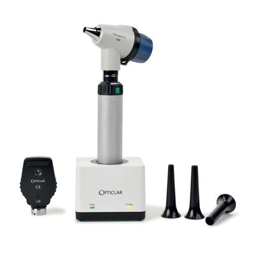 Opticlar VisionVet LED Varioscope Diagnostic Set - Rechargeable Handle