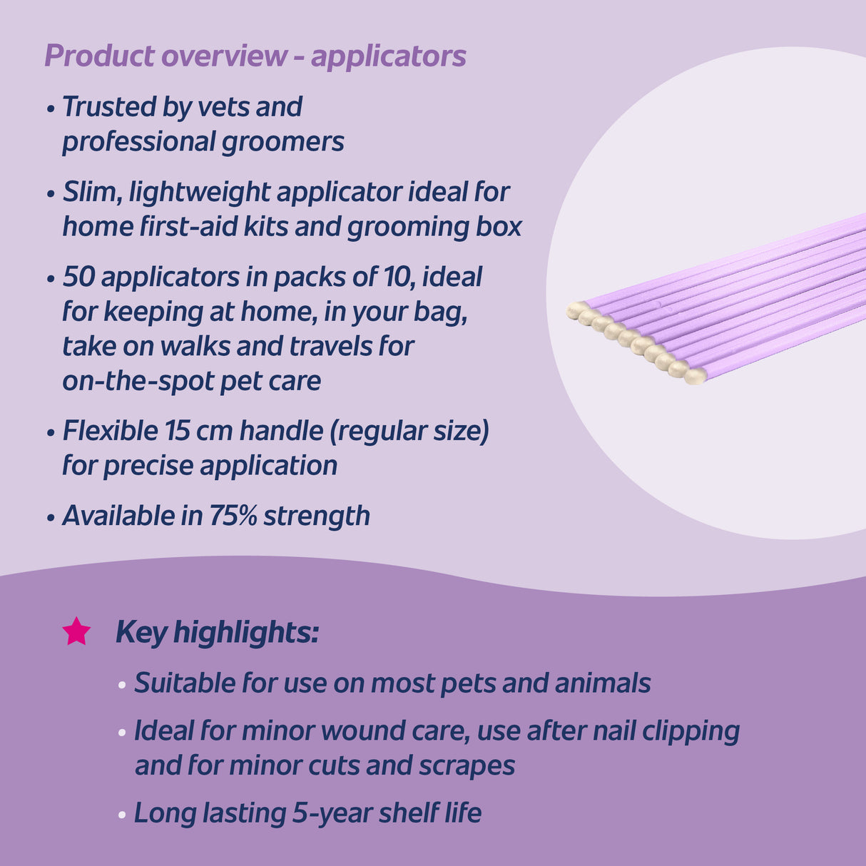 Quick Stop Nitrate Applicator - 75% Vet