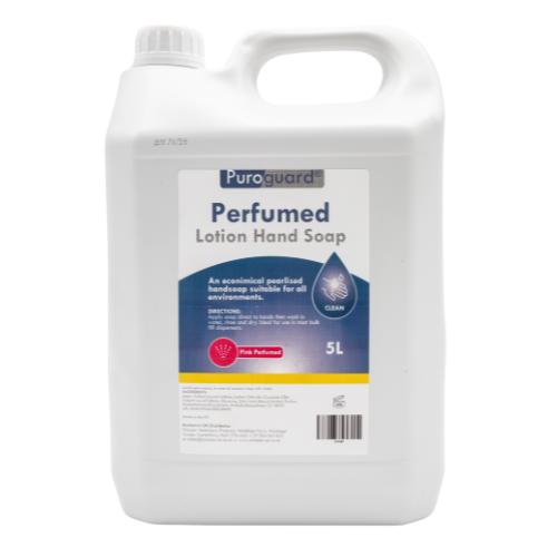 Puroguard Pink Perfumed Lotion Soap - 5 litre