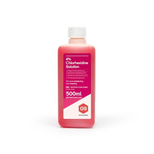 G9 Chlorhexidine Handscrub (4% Chlorhexidine Gluconate) - 500ml