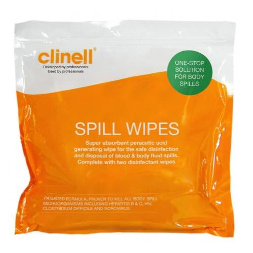 Clinell Spill Wipes