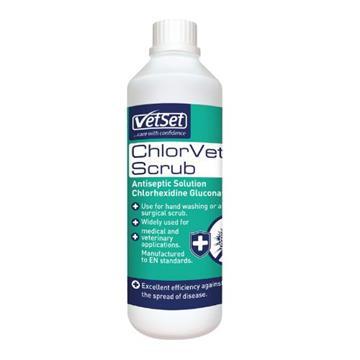 VetSet - ChlorVet Scrub 4% Chlorhexidine