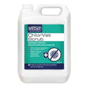 VetSet - ChlorVet Scrub 4% Chlorhexidine