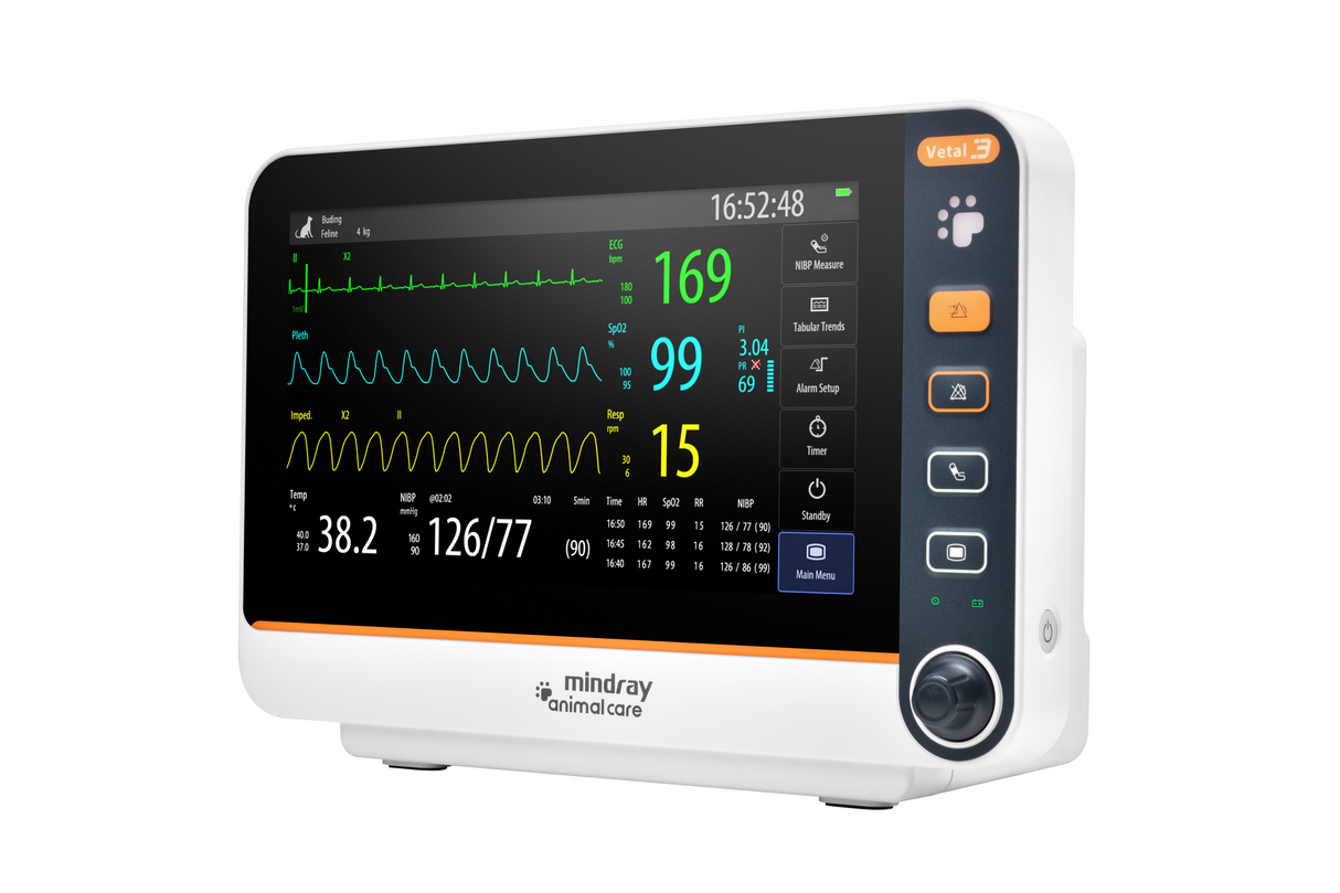 Ex Demo - Mindray Animal Vetal 3 Portable Veterinary Monitor