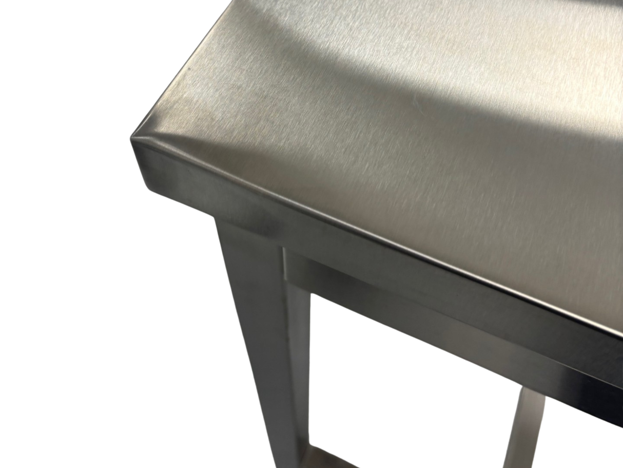 Ex Demo - Stainless Steel Consultation Table - 1200 x 600 x 900