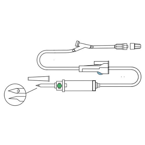 Gravity Infusion set - Y Site PVC