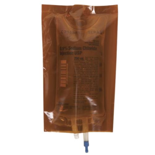 IV Fluid Bag Cover - Light Amber 203 x 356mm