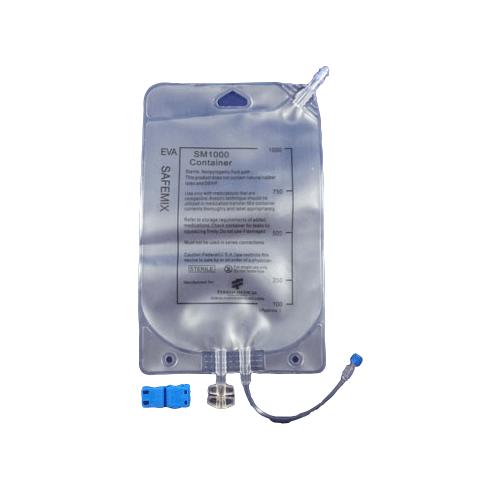 Empty IV Fluid Bag