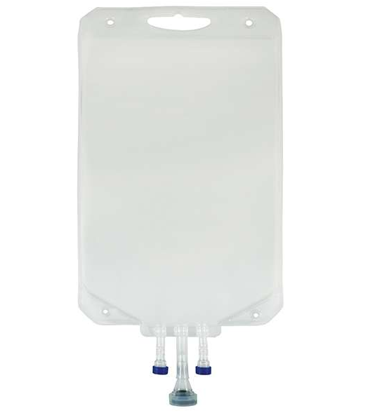 Empty IV Fluid Bag