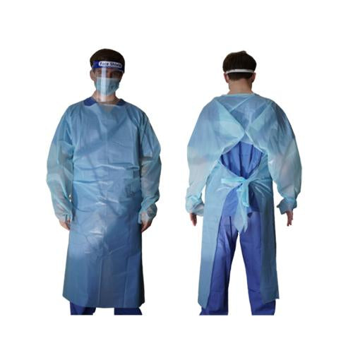 Disposable Long Sleeve Thumb Loop Gown n/s (100)