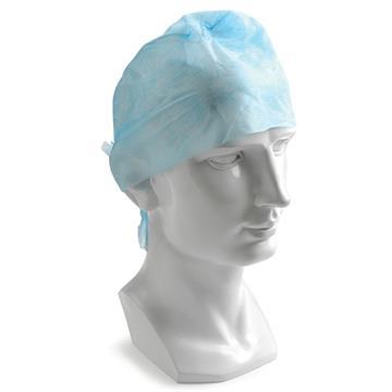 Theatre Cap with ties Blue