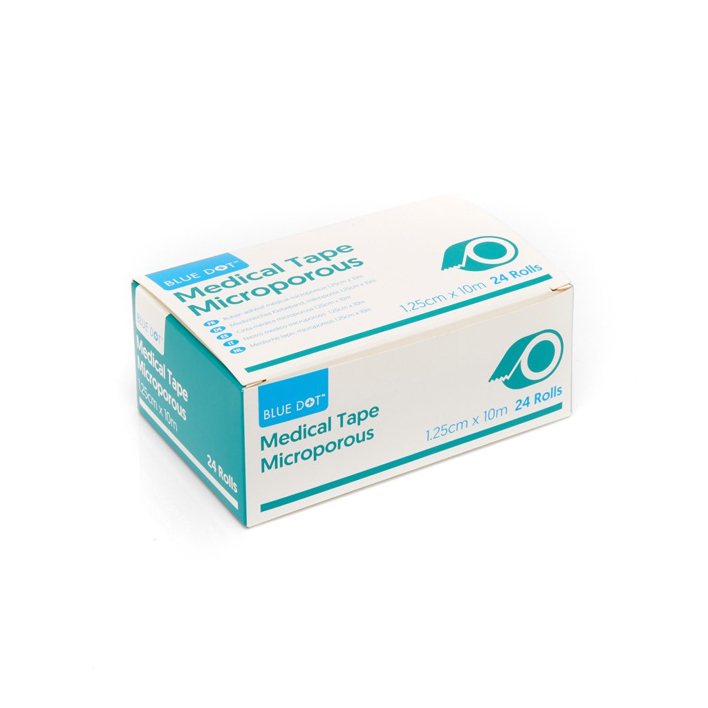 Blue Dot Micropore Tape 1.25cm