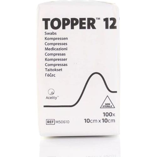 Topper 12 Swabs 10x10cm