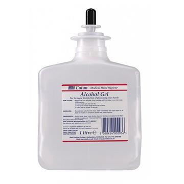 Cutan Hand Sanitiser and Dispenser