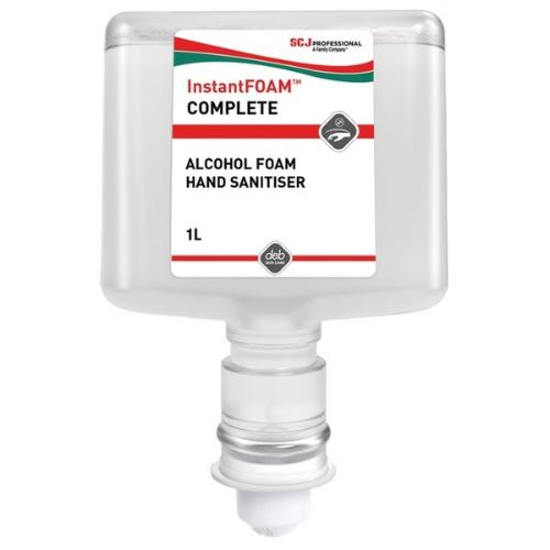 Cutan InstantFOAM Complete Alcohol-Based Foam Hand Sanitiser Touch Free 1 Litre