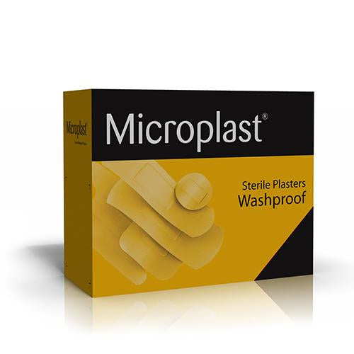 Assorted Waterproof Plasters 5 sizes (100)