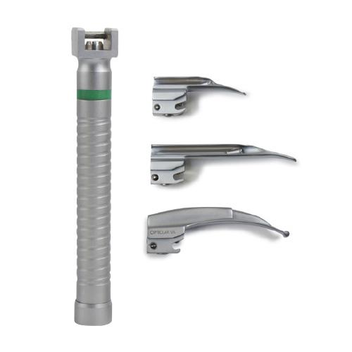 Opticlar LED Vet Laryngoscope Set (Size 00 & 2 mill, 2 mac)