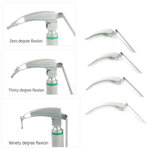Opticlar LED Vet Laryngoscope Blades - Macintosh Flexi Tip