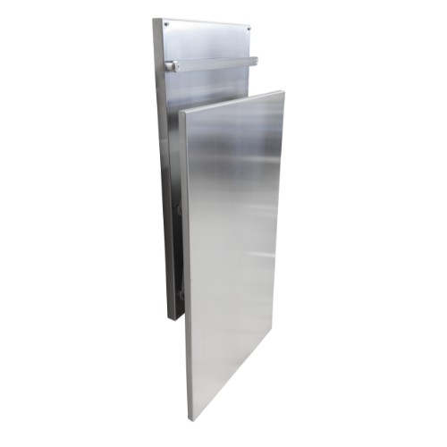 Stainless Steel Wall-Mounted Folding Table V2 - 900x500mm