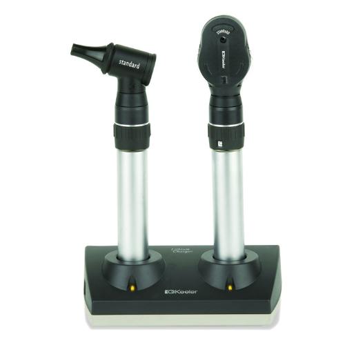 Keeler 240V Standard Desk Set - Otoscope and Ophthalmoscope with Magnification