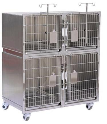 Ex Demo – Modular Cage (1 Large + 2 Medium) – Stainless Steel 304