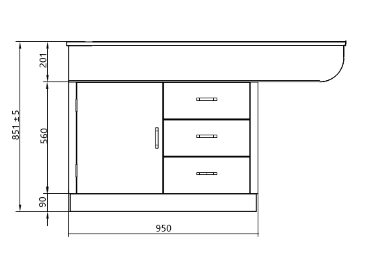 Stainless Steel Tub Table (1400 x 600 x 850) & Add-Ons