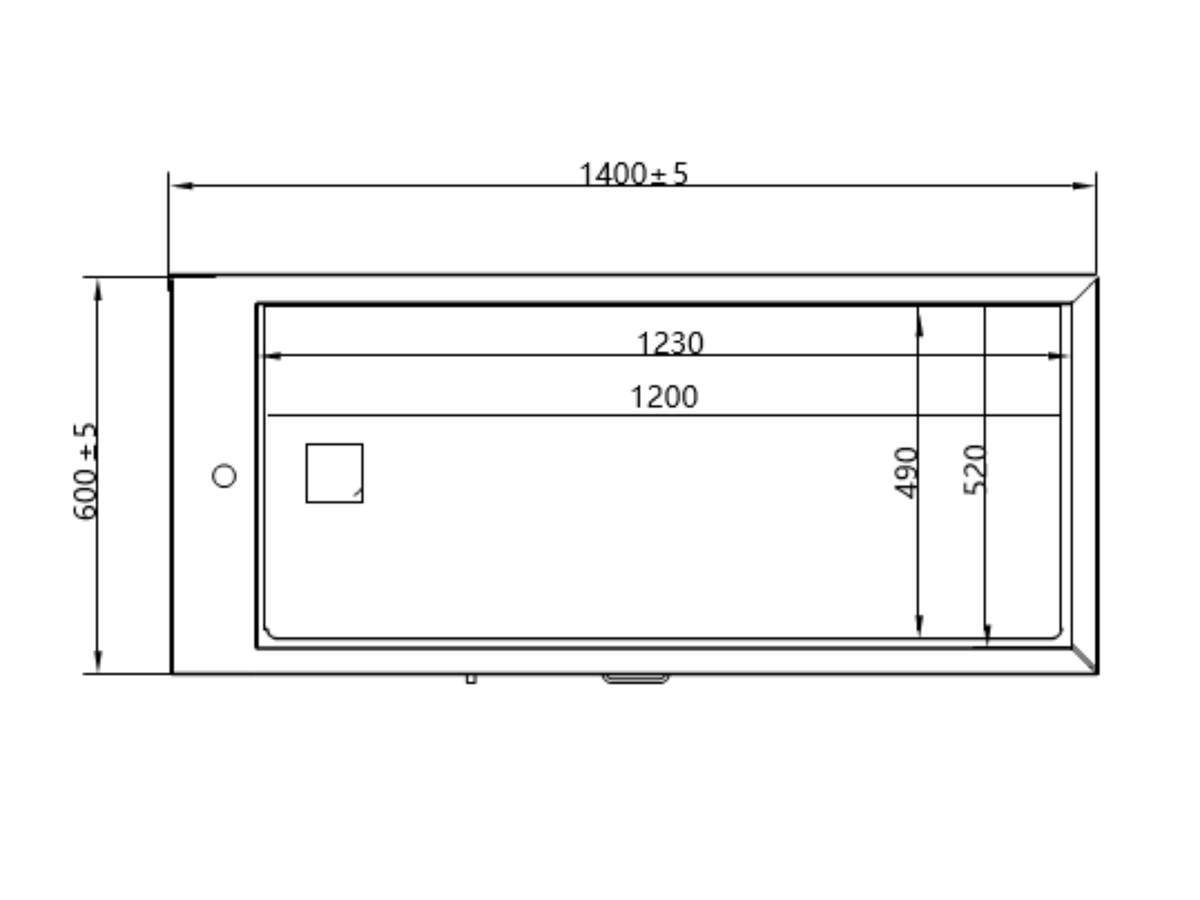 Stainless Steel Tub Table (1400 x 600 x 850) & Add-Ons