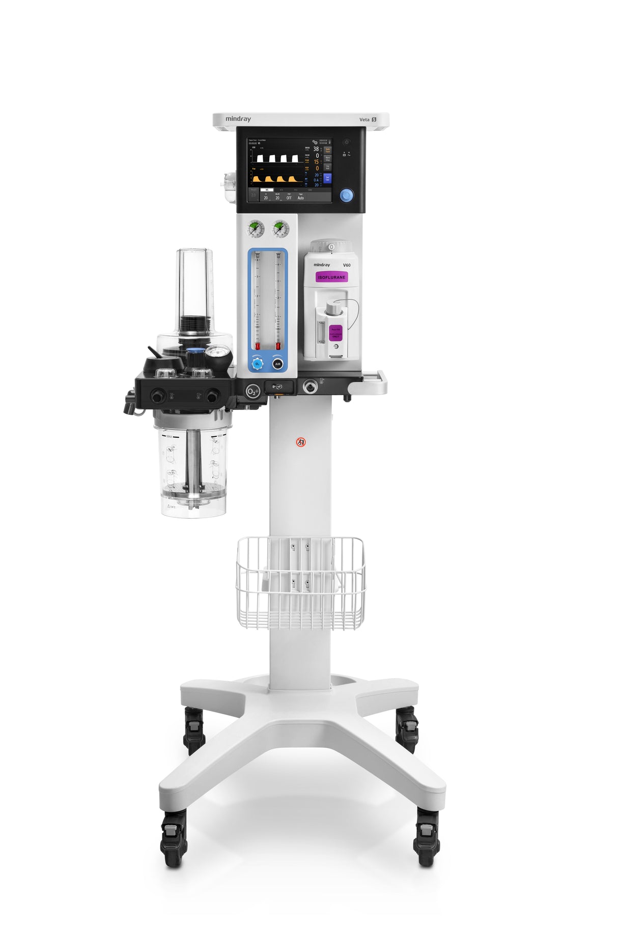 Mindray Animal Veta 5 Plus Basic Key Fill Anaesthesia Machine
