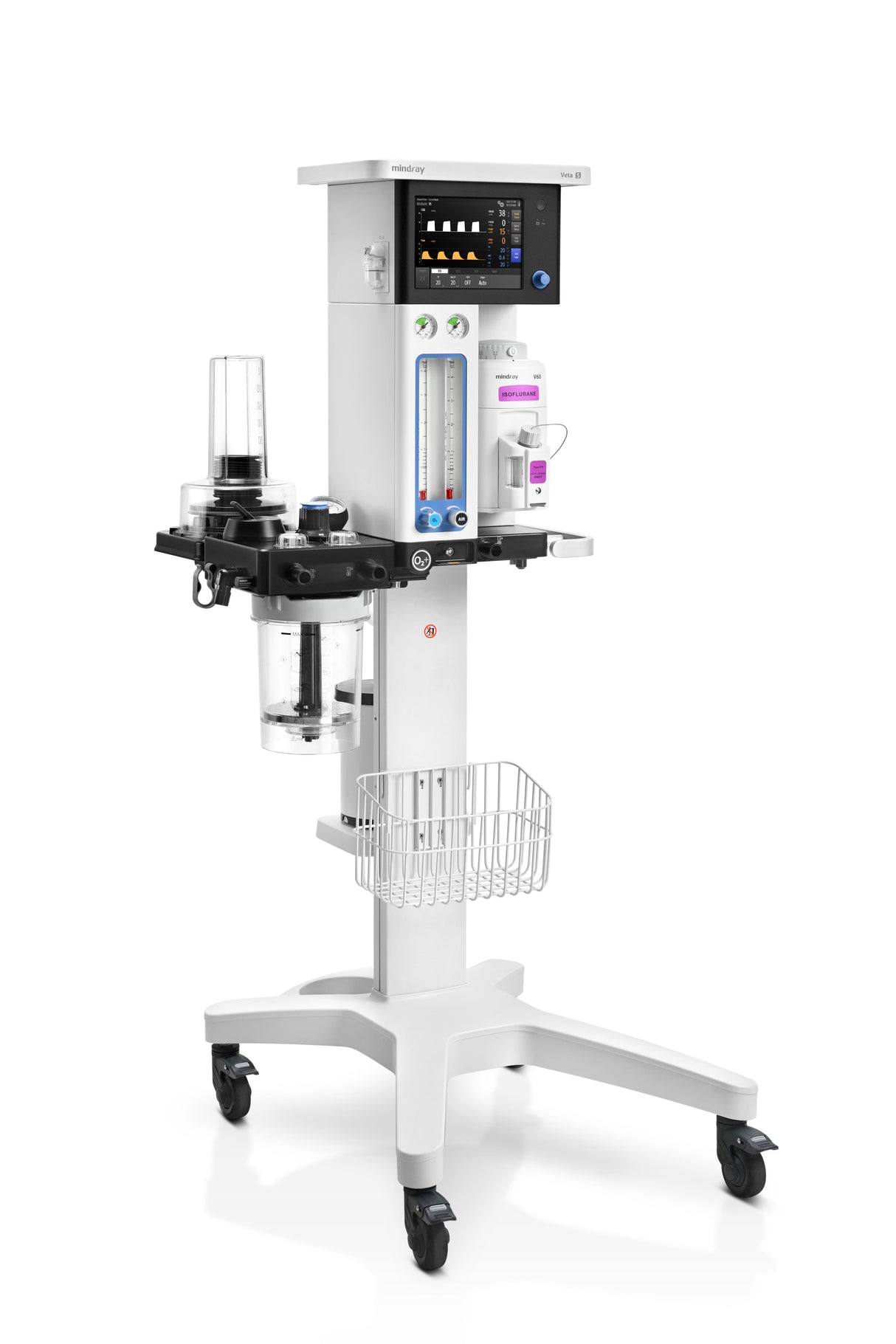 Mindray Animal Veta 5 Plus Basic Key Fill Anaesthesia Machine