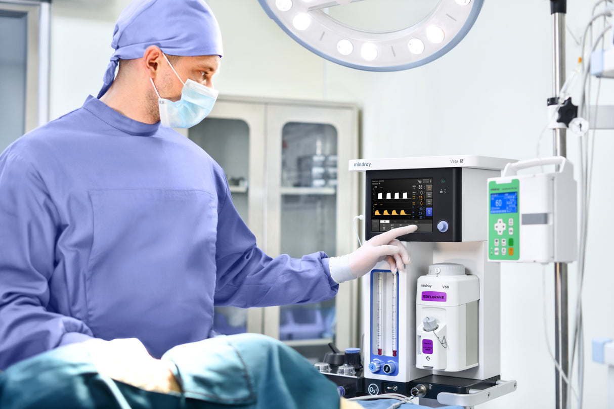 Mindray Animal Veta 5 Plus Basic Key Fill Anaesthesia Machine