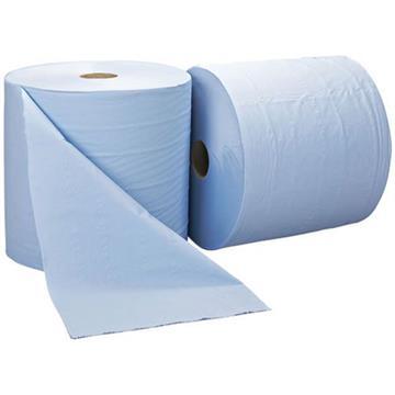Blue Wiper Roll 2ply 280mm x 360m (2pk)