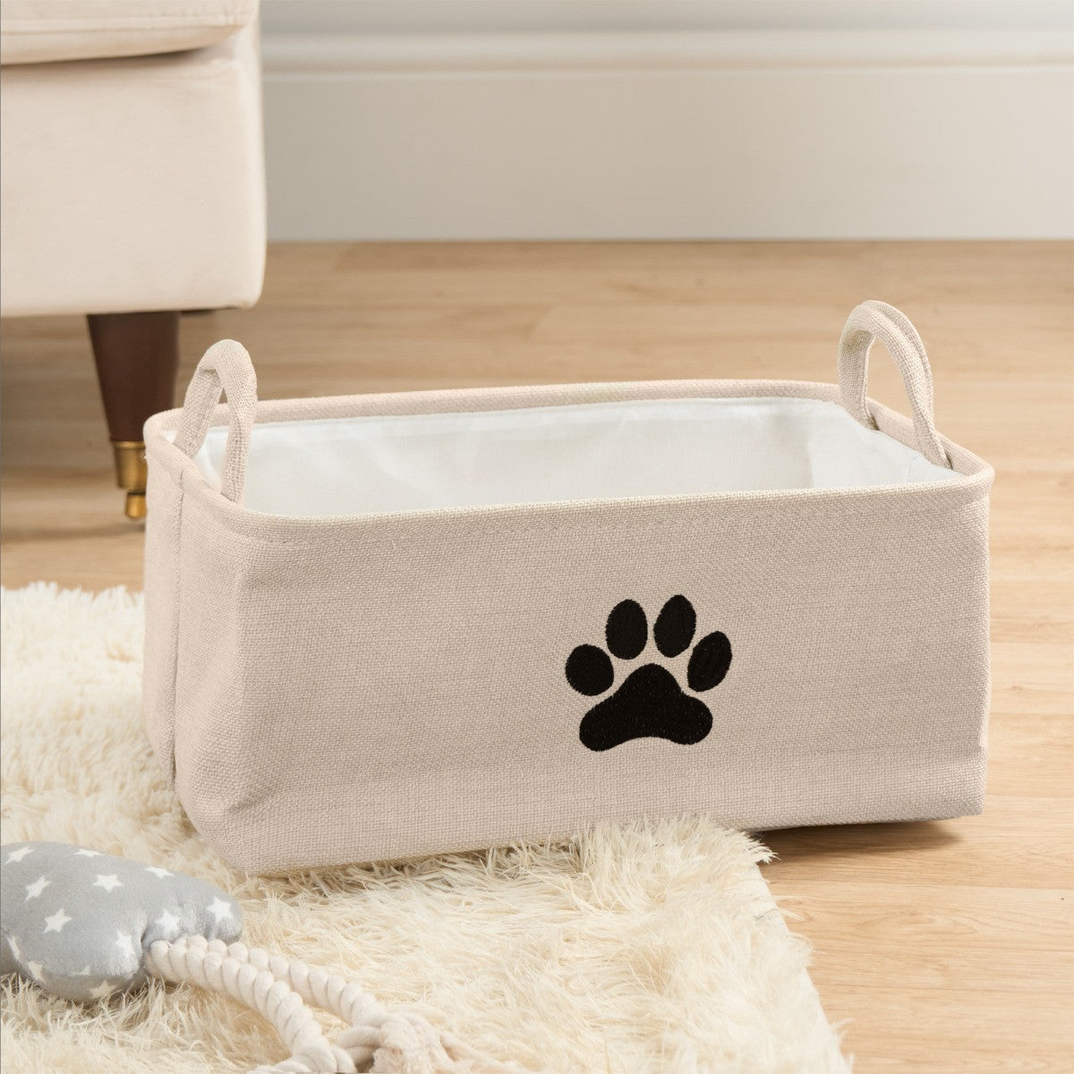 FREE Gift - Pet Paw Embroidered Storage Basket