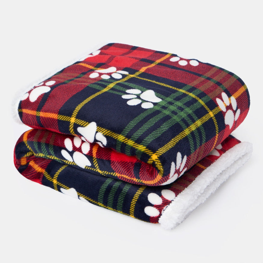 FREE Gift - Paw Flannel Fleece Throw