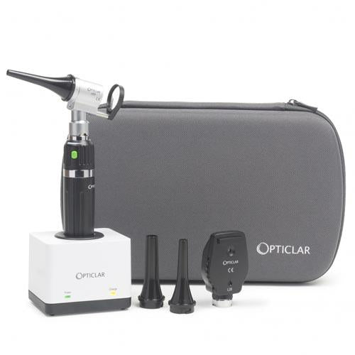 Opticlar VisionVet LED Diagnostic Set - Rechargeable E Handle, Single Port