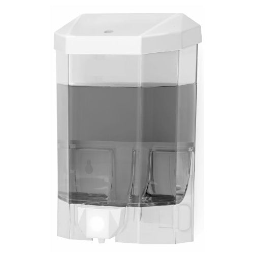 Wall Mounted Push Button Dispenser - 1 Litre