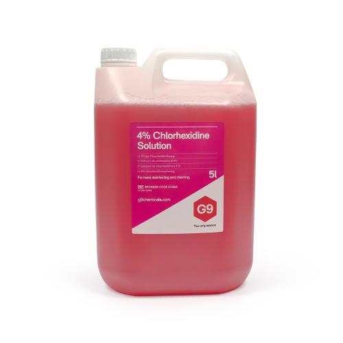 G9 Chlorhexidine Handscrub (4% Chlorhexidine Gluconate) - 5ltr