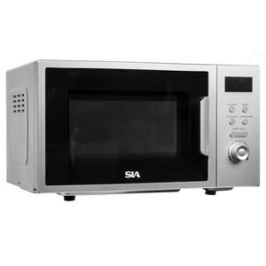 SIA 20L Microwave In Silver, Digital Display, 700W