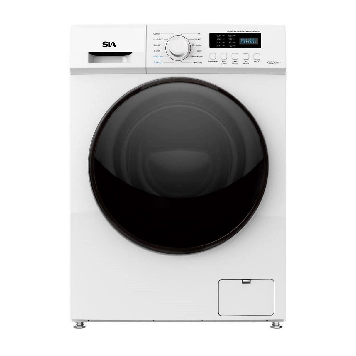 SIA 7kg 1400rpm A Rated Washing Machine