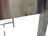 Ex Demo - Stainless Steel Consultation Table - 1200 x 600 x 900