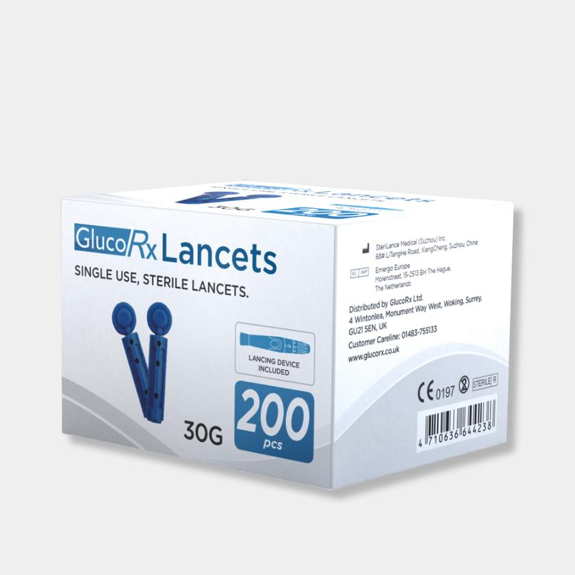 GlucoRx Disposable Lancets
