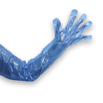 Arm Length Gloves blue