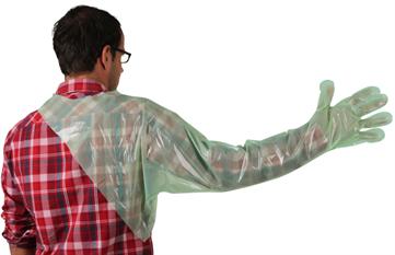 Veterinary Disposable Glove with Shoulder Protection
