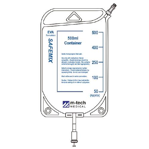 Empty IV Fluid Bag