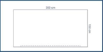 Clear Set Up Cover 137 x 229cm