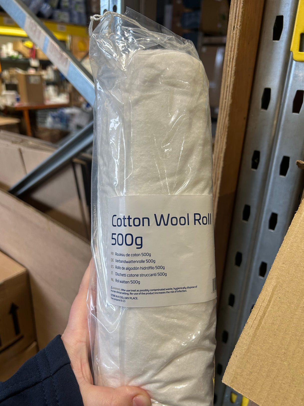 Cotton Wool Roll 500g